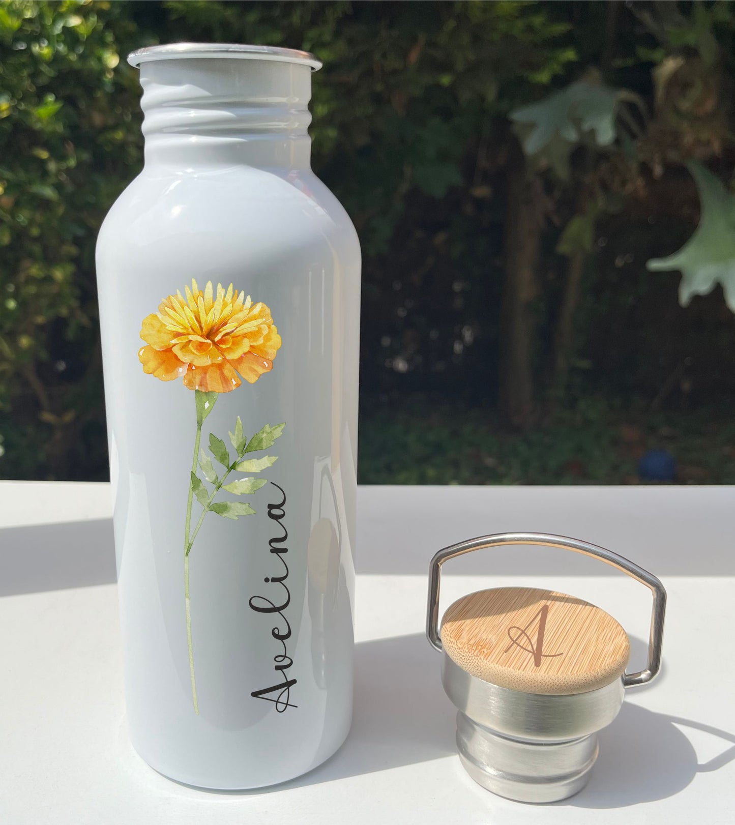 Bouteille-Fût En Acier Inox 750ml.