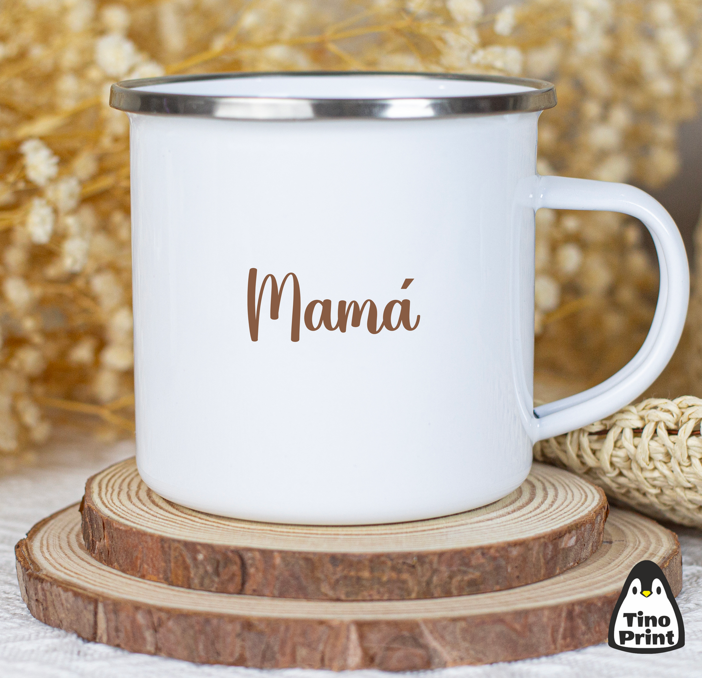 Retro Style Metallic Mugs 300ml.