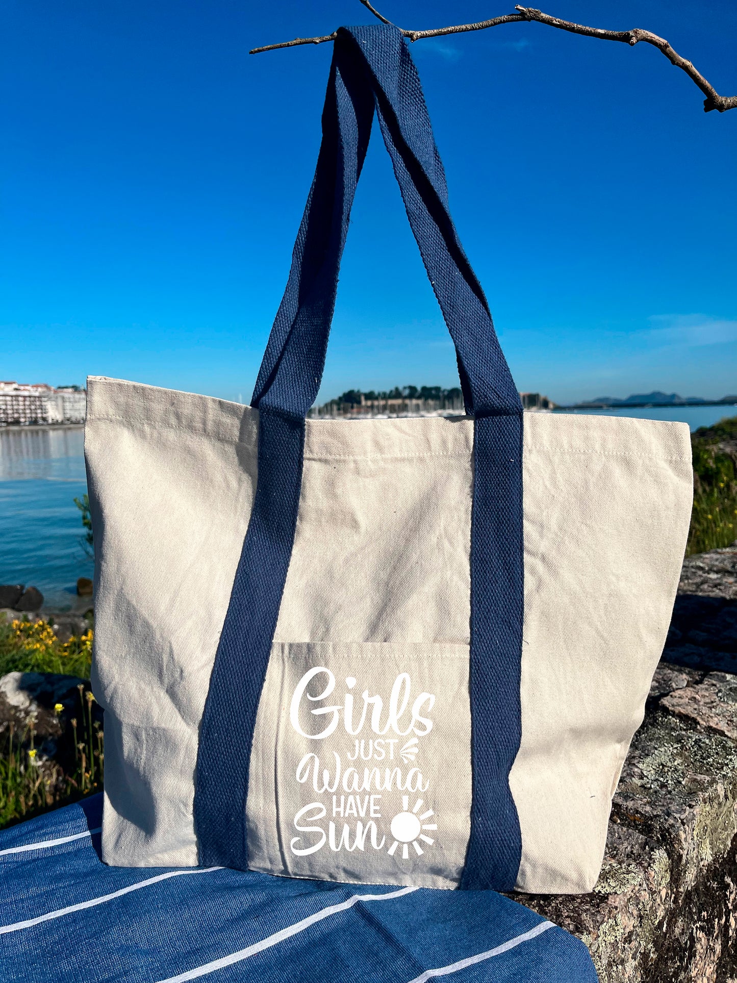 Bolsa De Verano Personalizada 100% Algodón