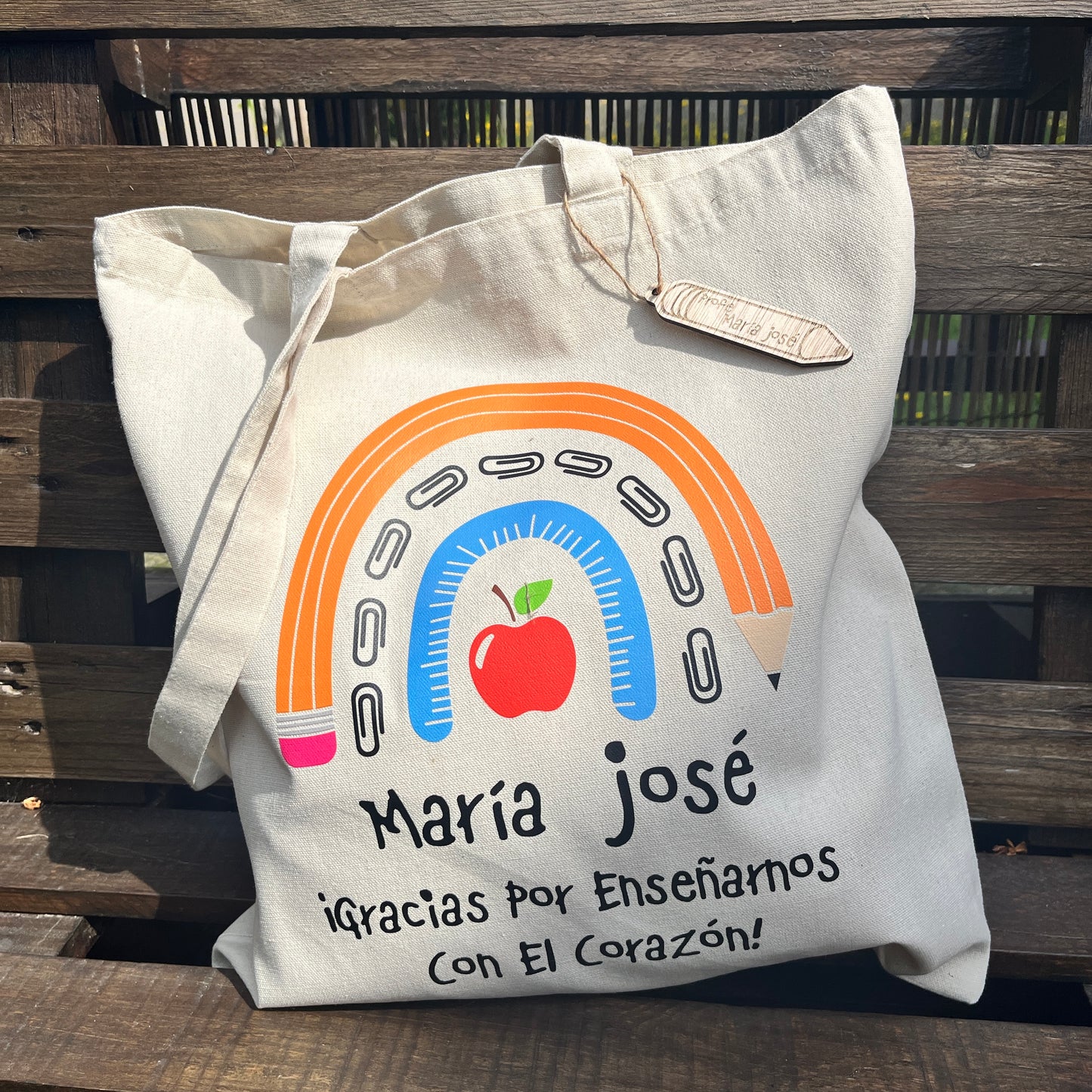 Bolsa Tote Bag Para Profes y Maestras.