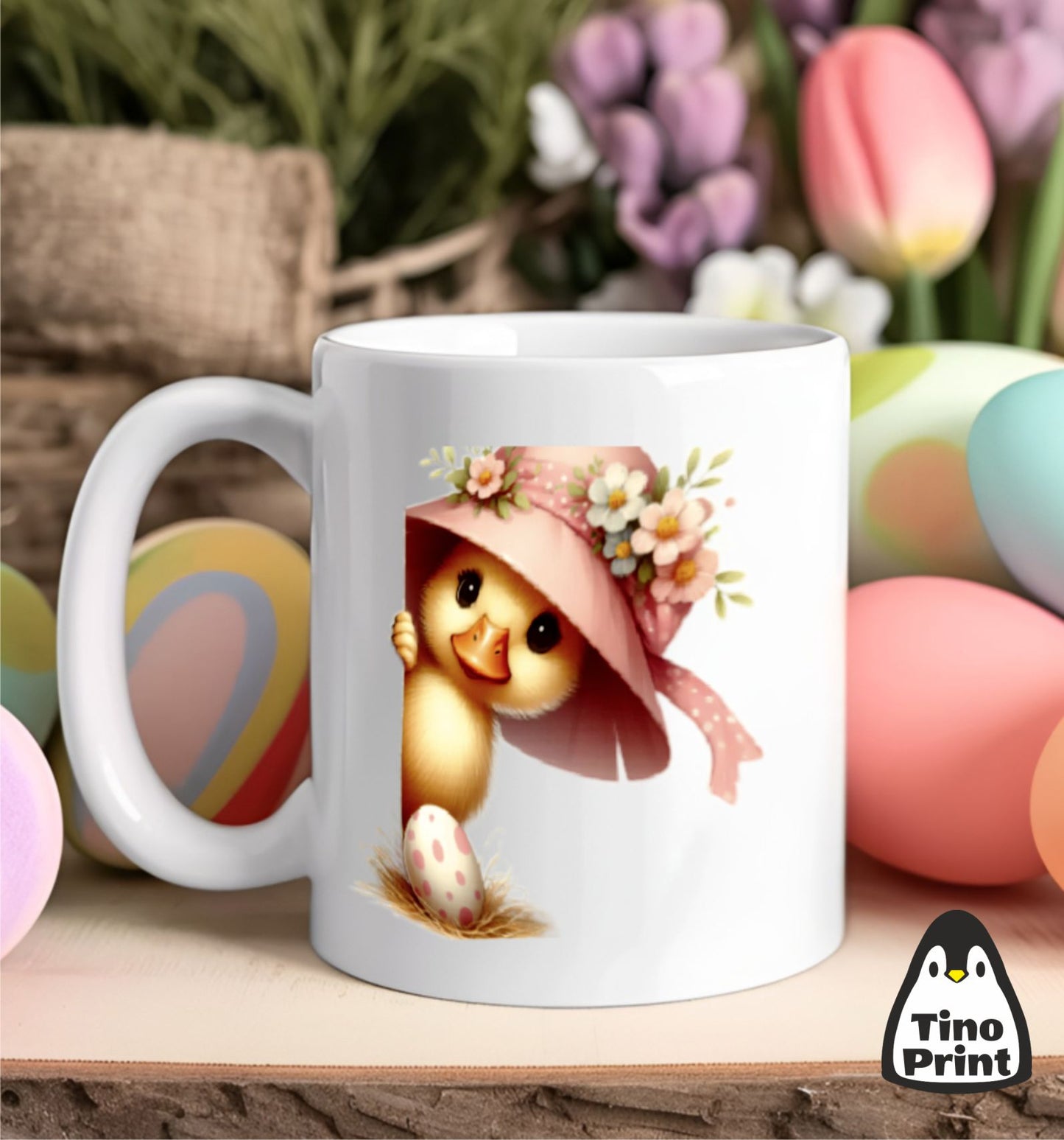Personalized 350ml mugs.