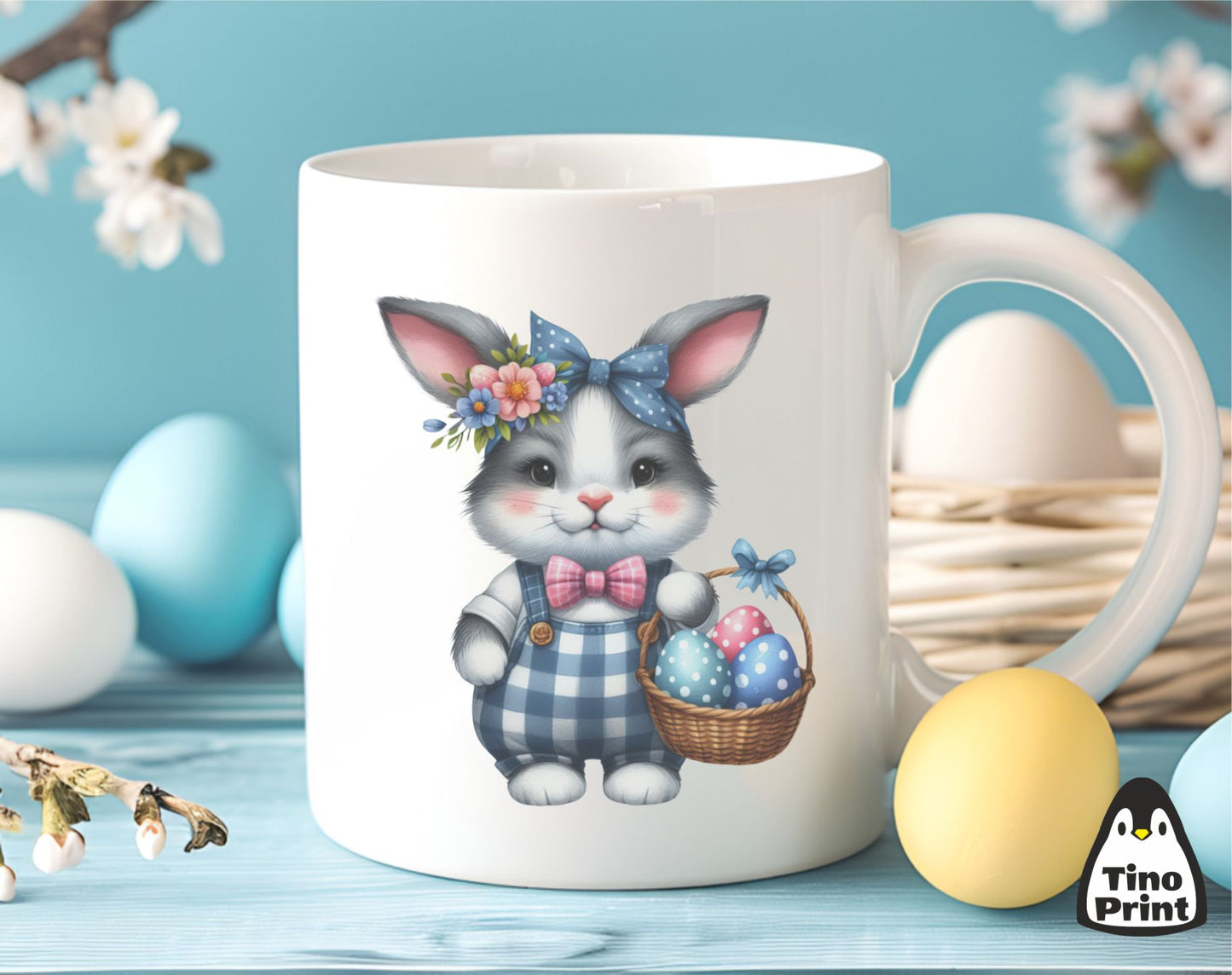 Personalized 350ml mugs.