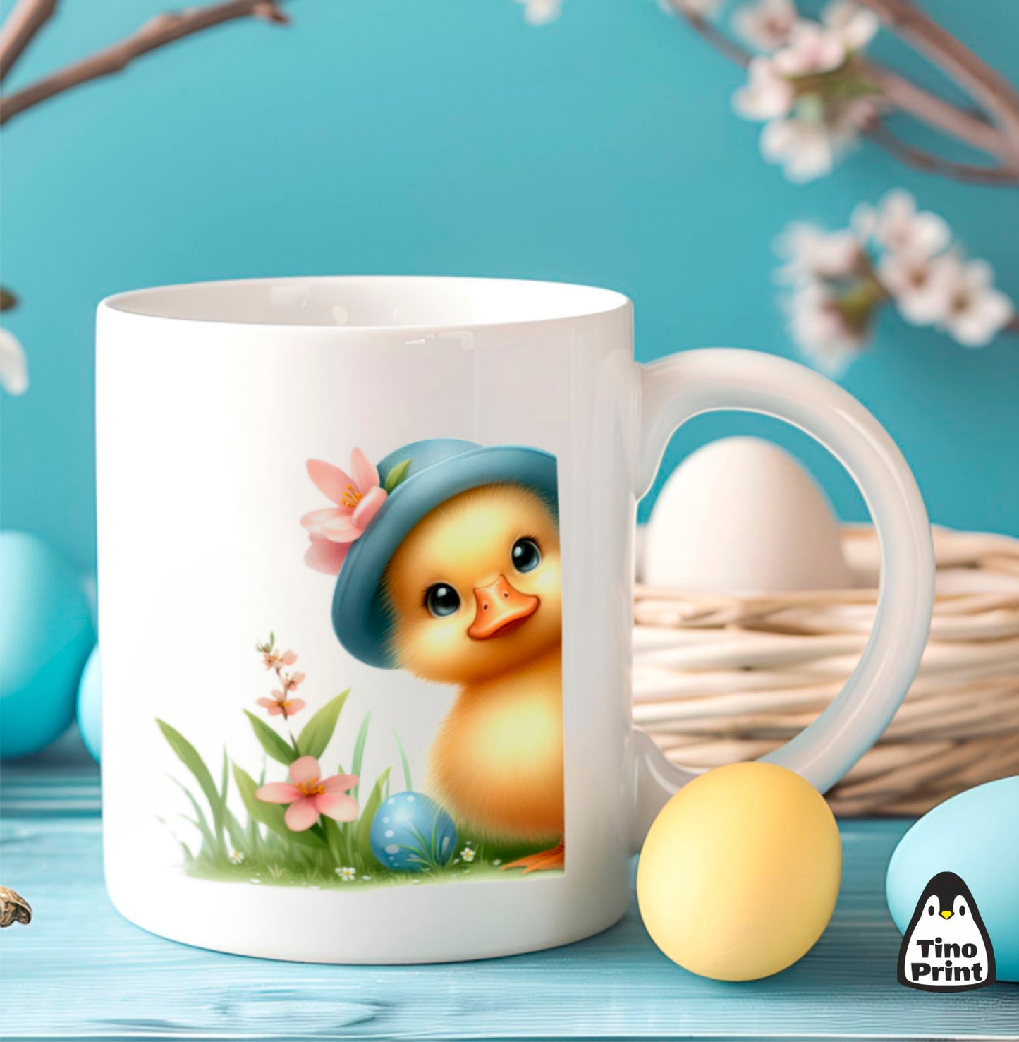 Personalized 350ml mugs.