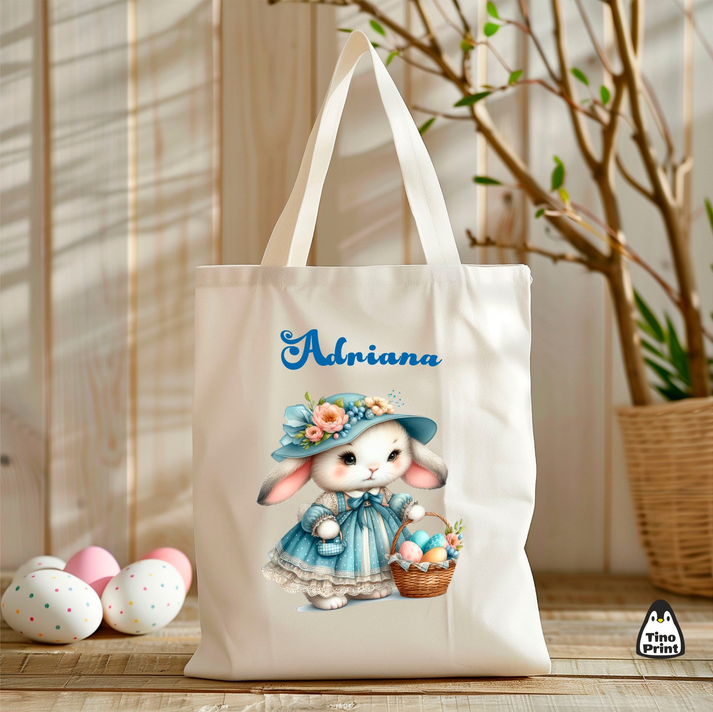 Bolsa Tote Bag Felices Pascuas.