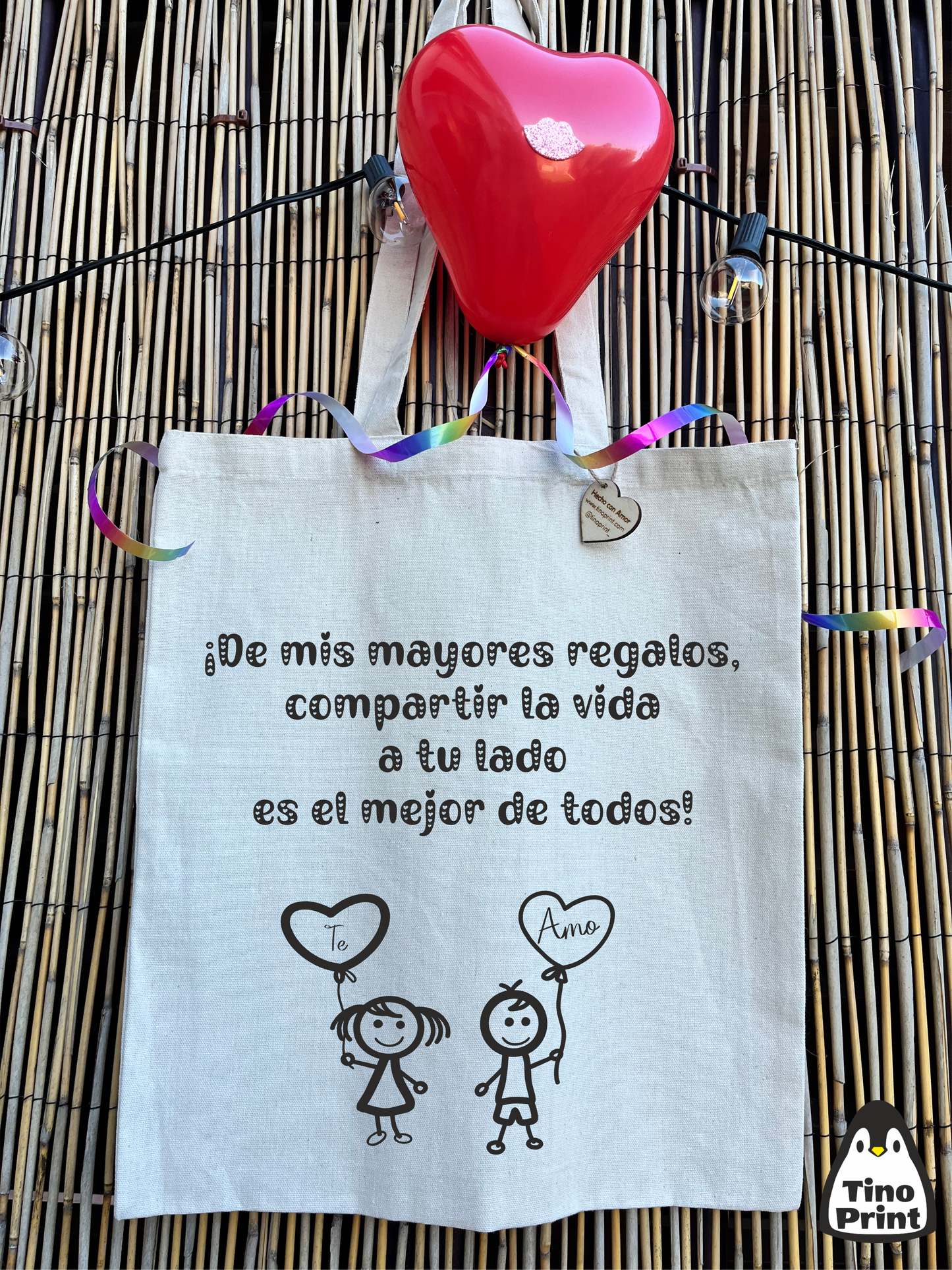 Bolsa Tote Bag 100% Algodón.