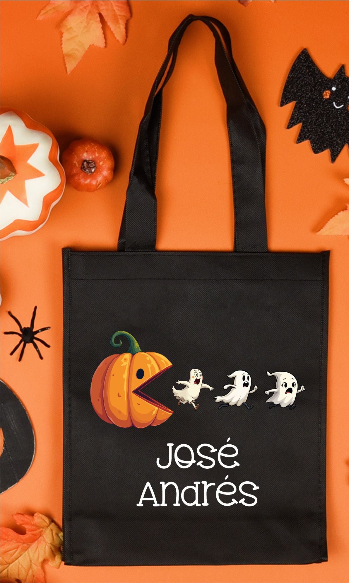 Bolsa Negra Tote Bag 100% Algodón.