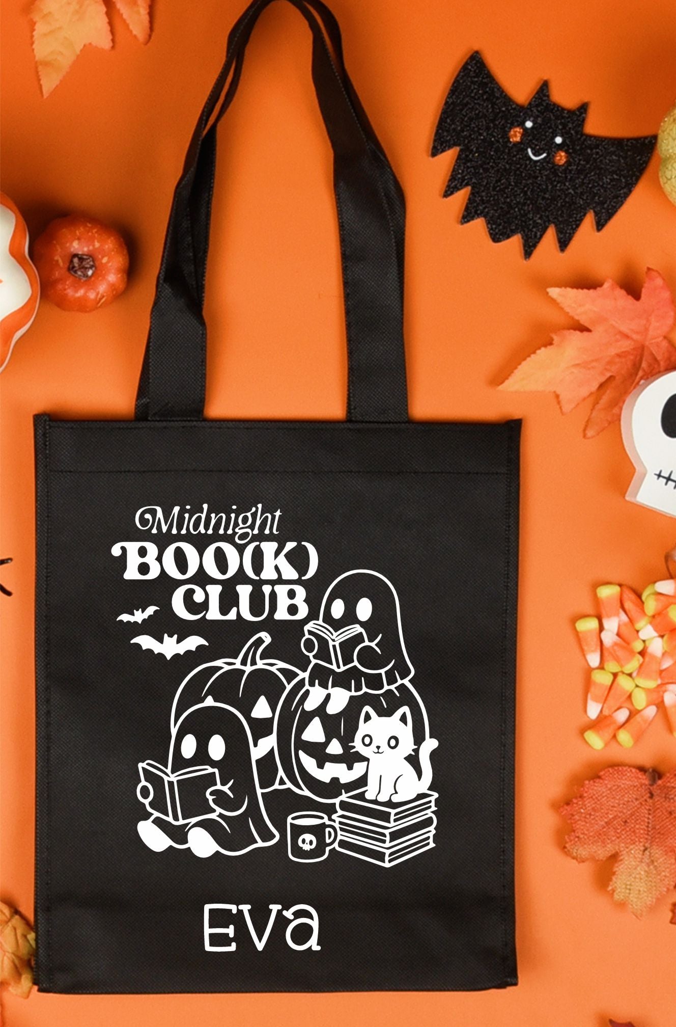 Bolsa Negra Tote Bag 100% Algodón.