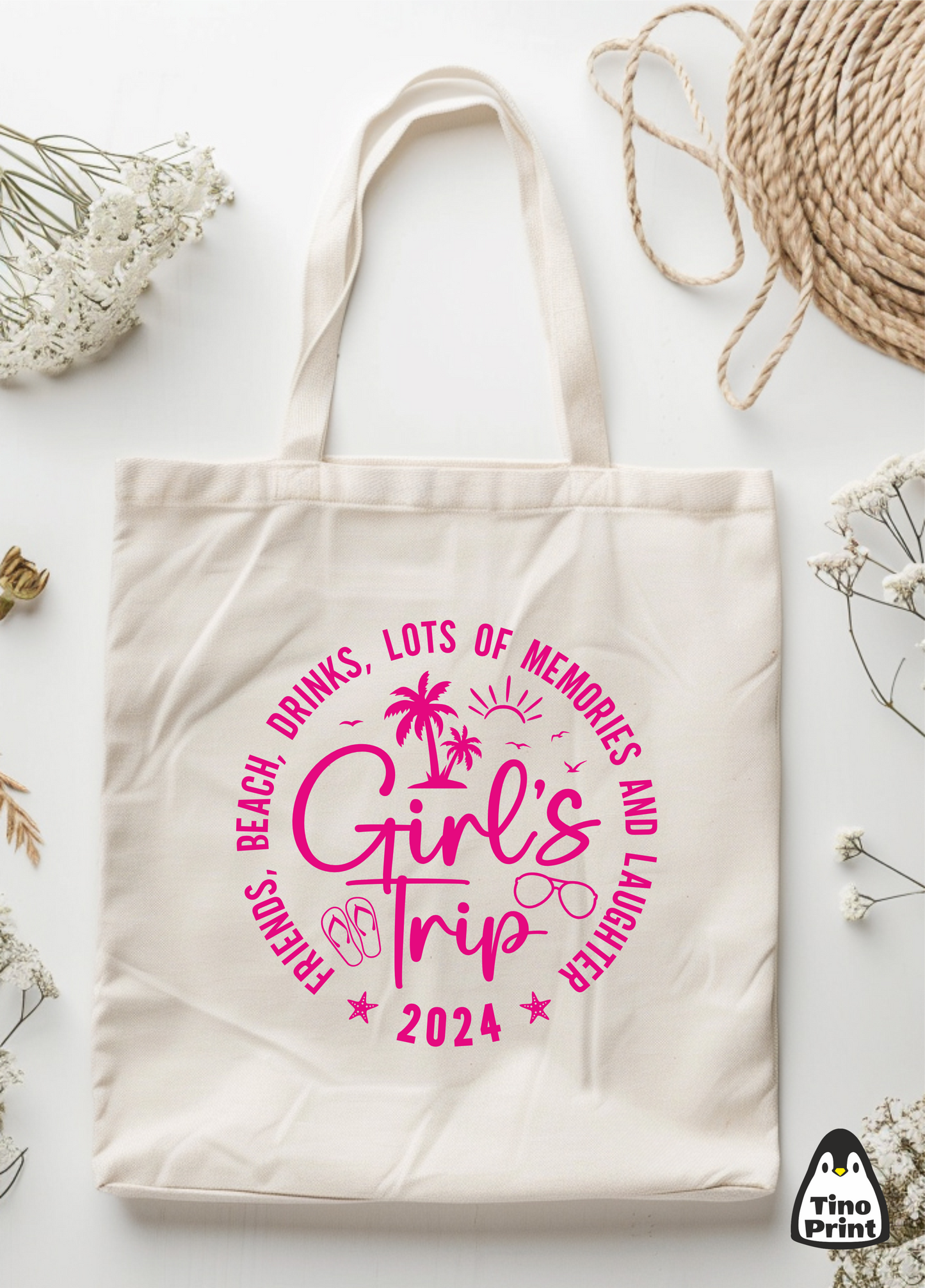 Tote bag ecológica personalizada con impresión de calidad