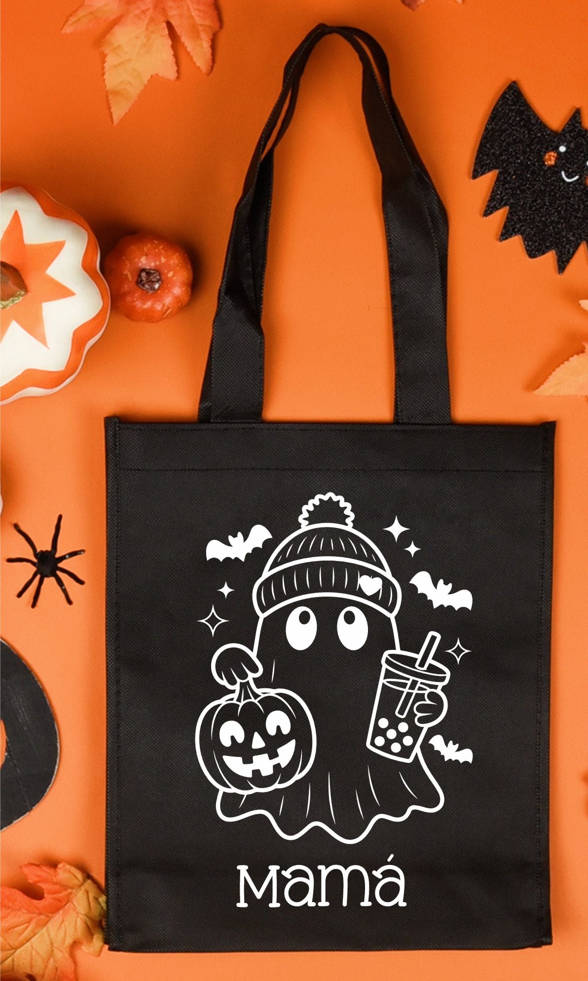 Bolsa de halloween totebag para mamá