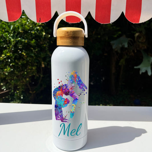 Botella - Bidón Térmico 500ml Doble Pared Con Asa Personalizado