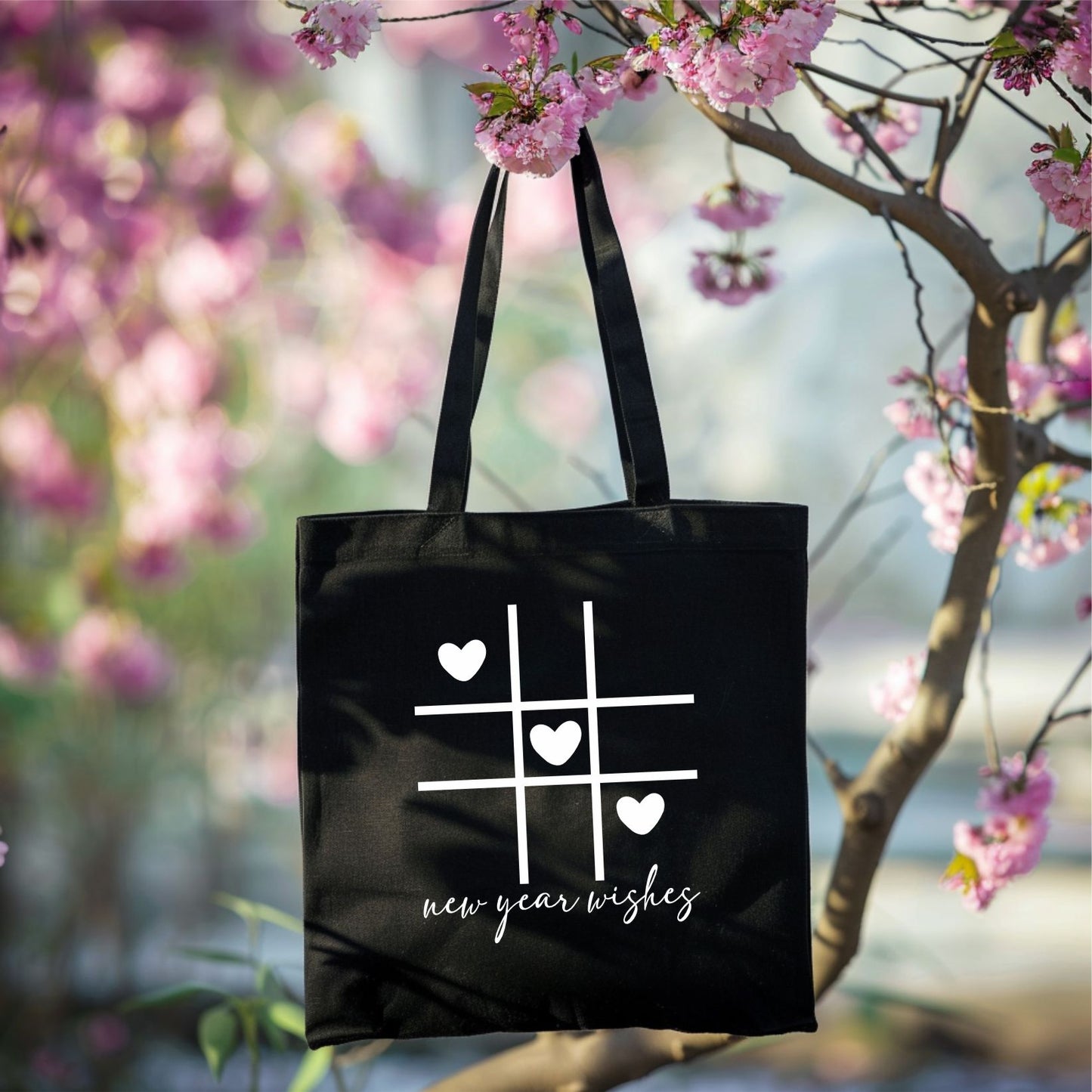 Bolsa Negra Tote Bag 100% Algodón.