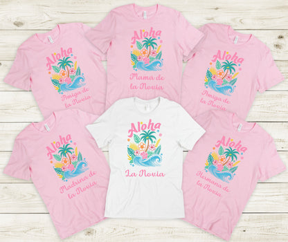 Camisetas Equipo Novia