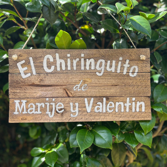 Personalized Wooden Sign.