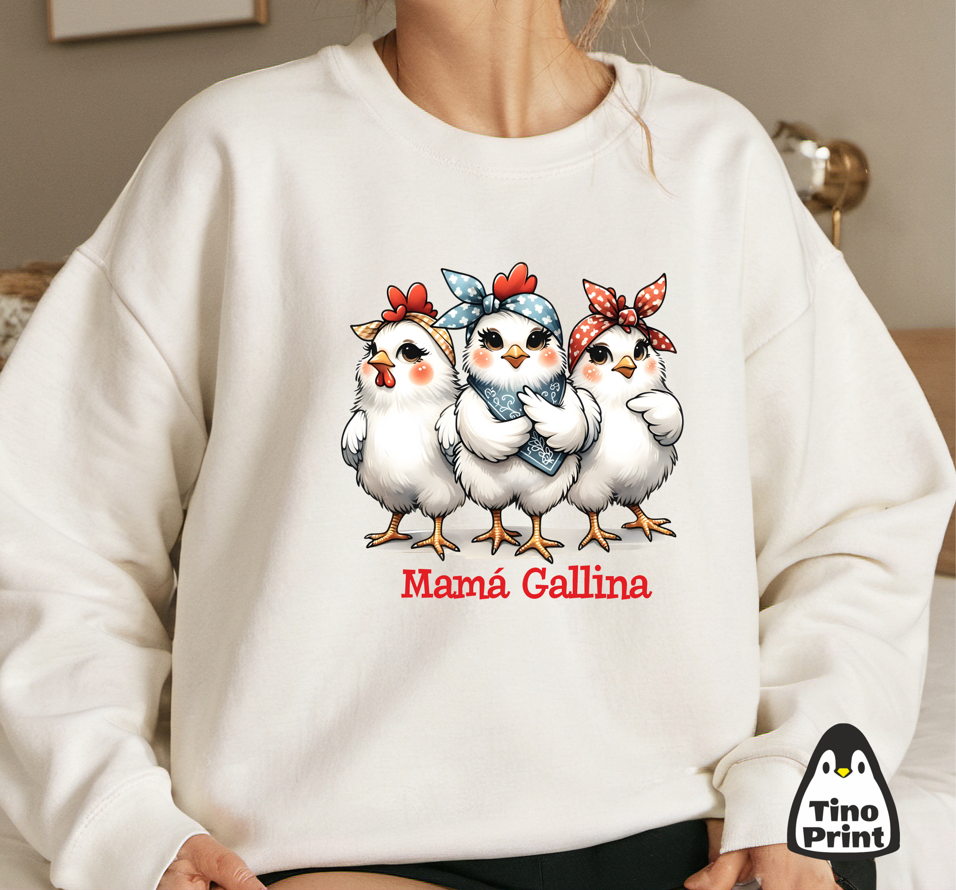 Sudadera para el dia de las madres Mamá gallina