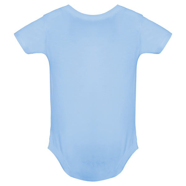 Modelo azul body para bebes personalizable