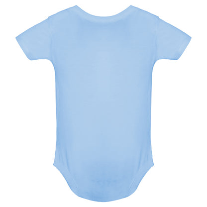 Modelo azul body para bebes personalizable