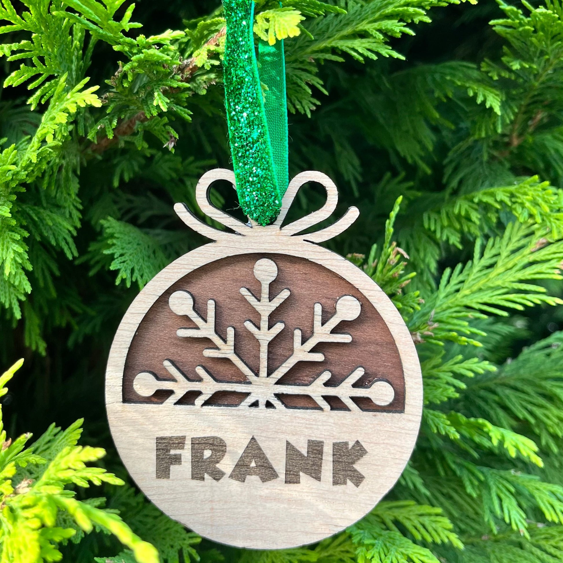bola de navidad decorativa personalizada