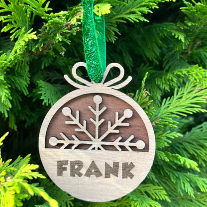 bola de navidad decorativa personalizada