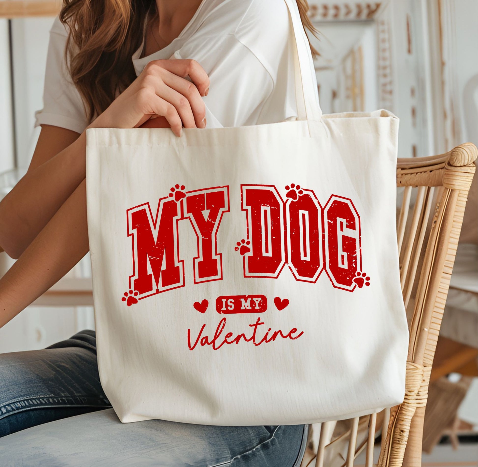 Bolsa de tela My Dog San Valentín