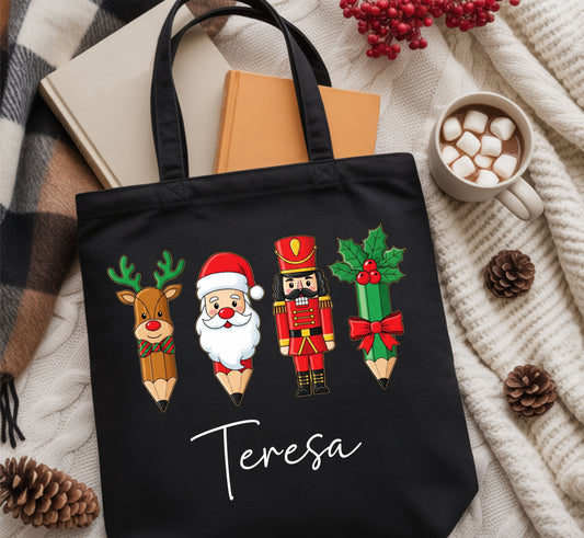 Bolsa Negra Tote Bag 100% Algodón.