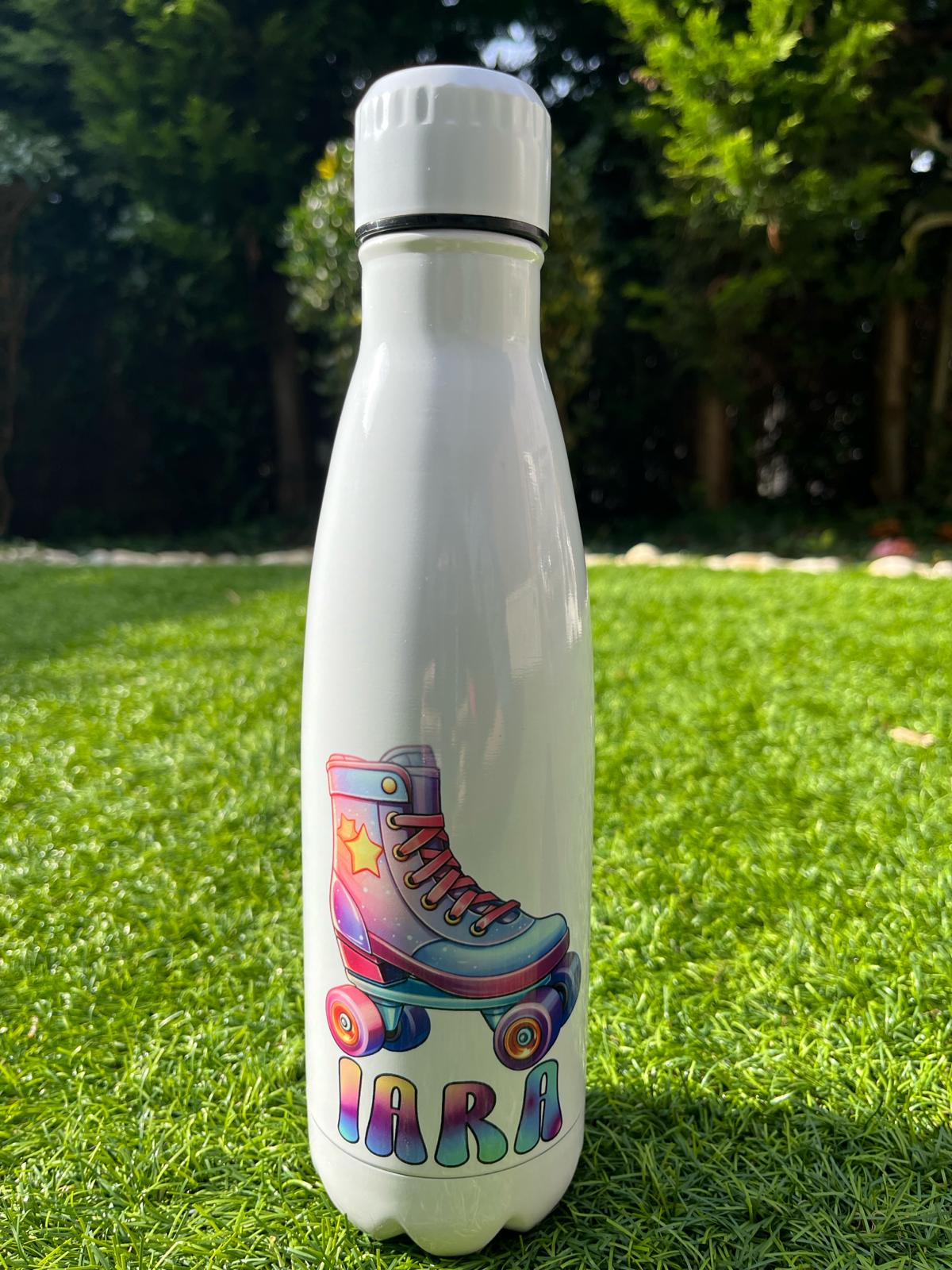 botella reutilizable personalizada TinoPrint diseño patinaje