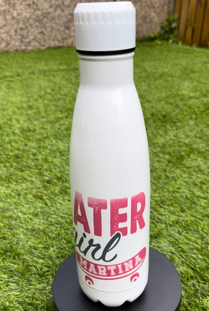 botella personalizada de acero inoxidable diseño skate