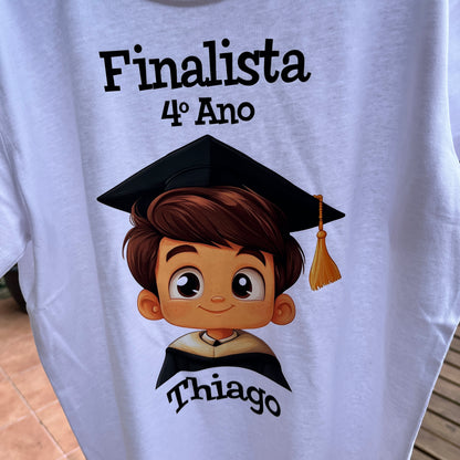camiseta fin de curso personalizada infantil