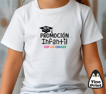camisetas promoción primaria personalizadas