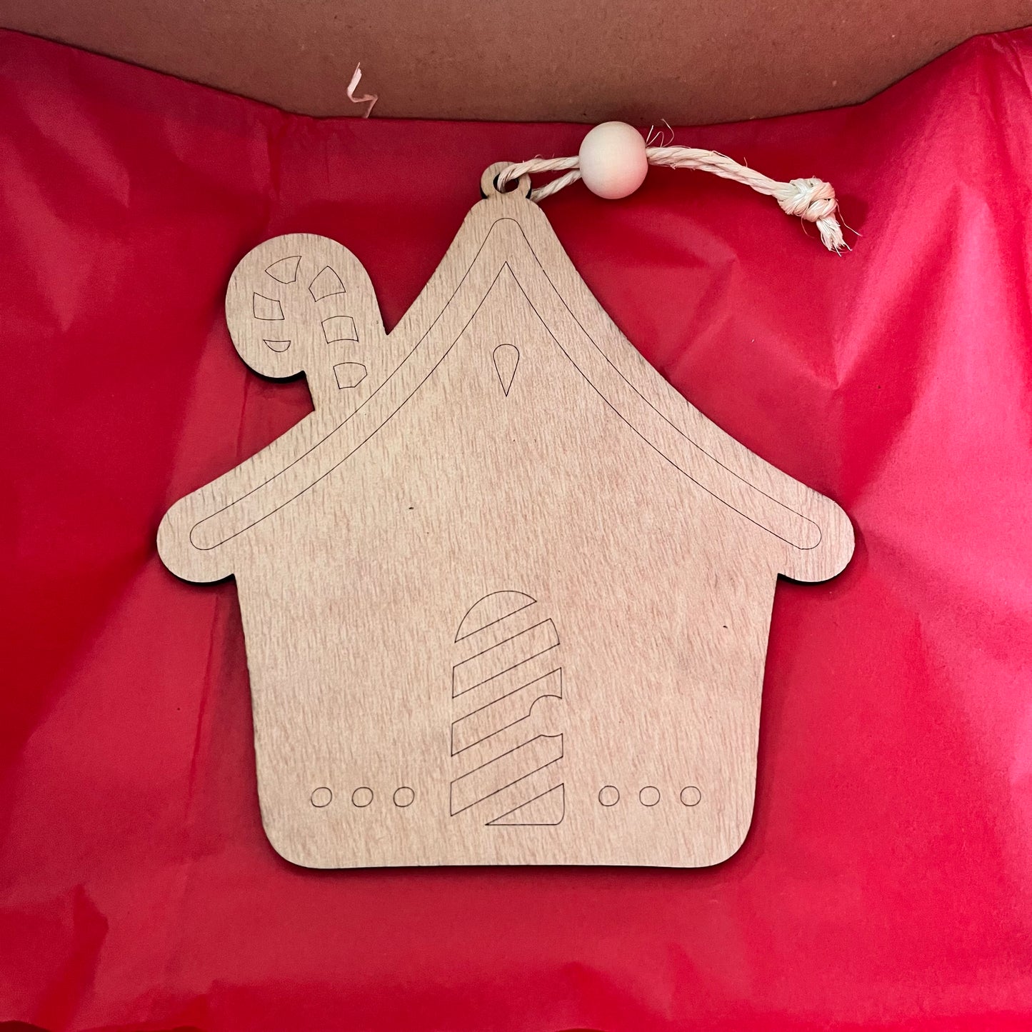 actividad navideña para niños casa de jengibre