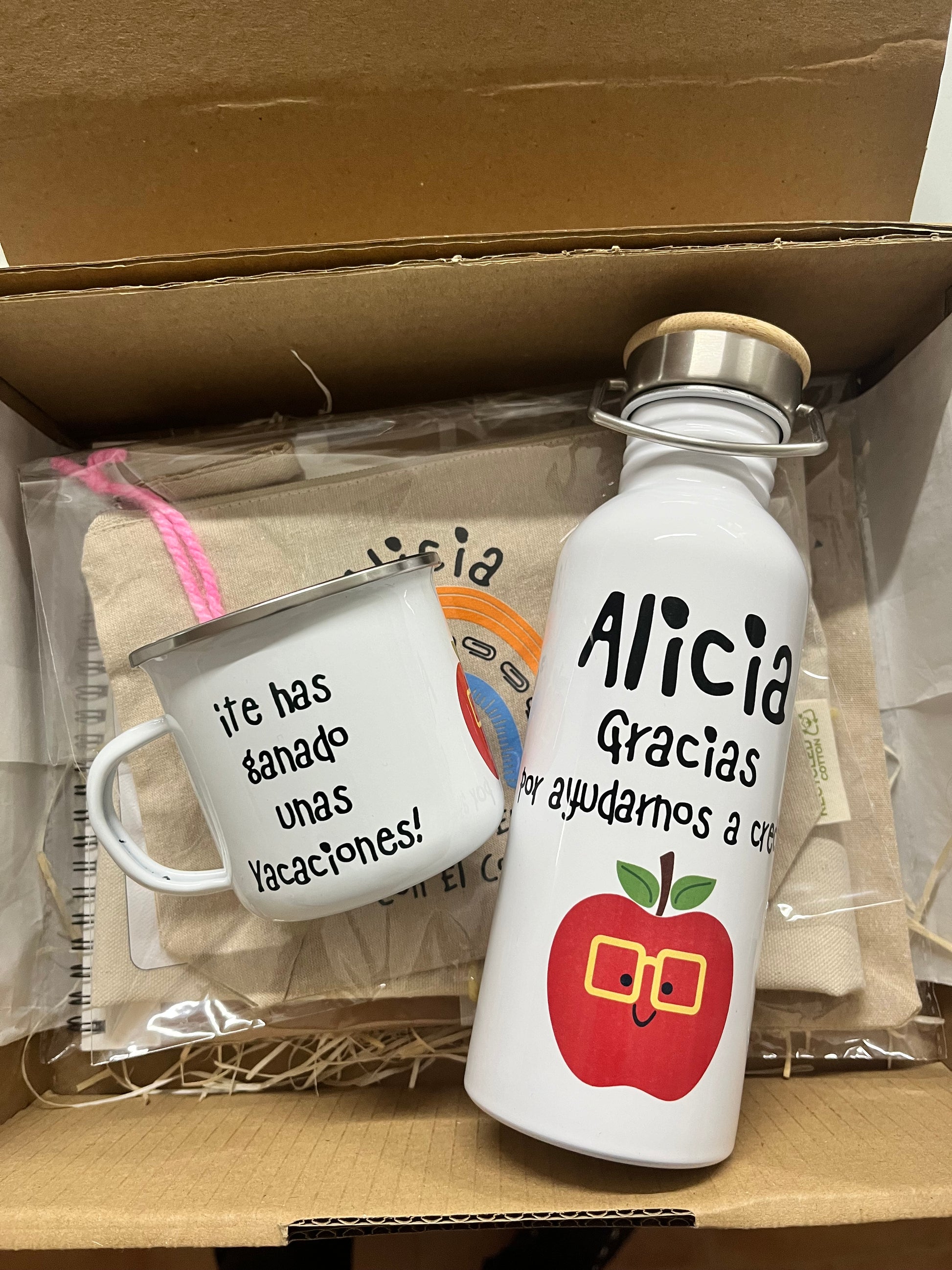 detalle personalizado para emocionar a un profesor