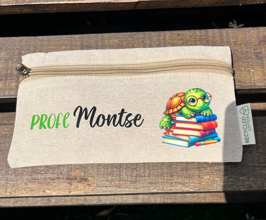 estuche de algodón reciclado personalizado para profes