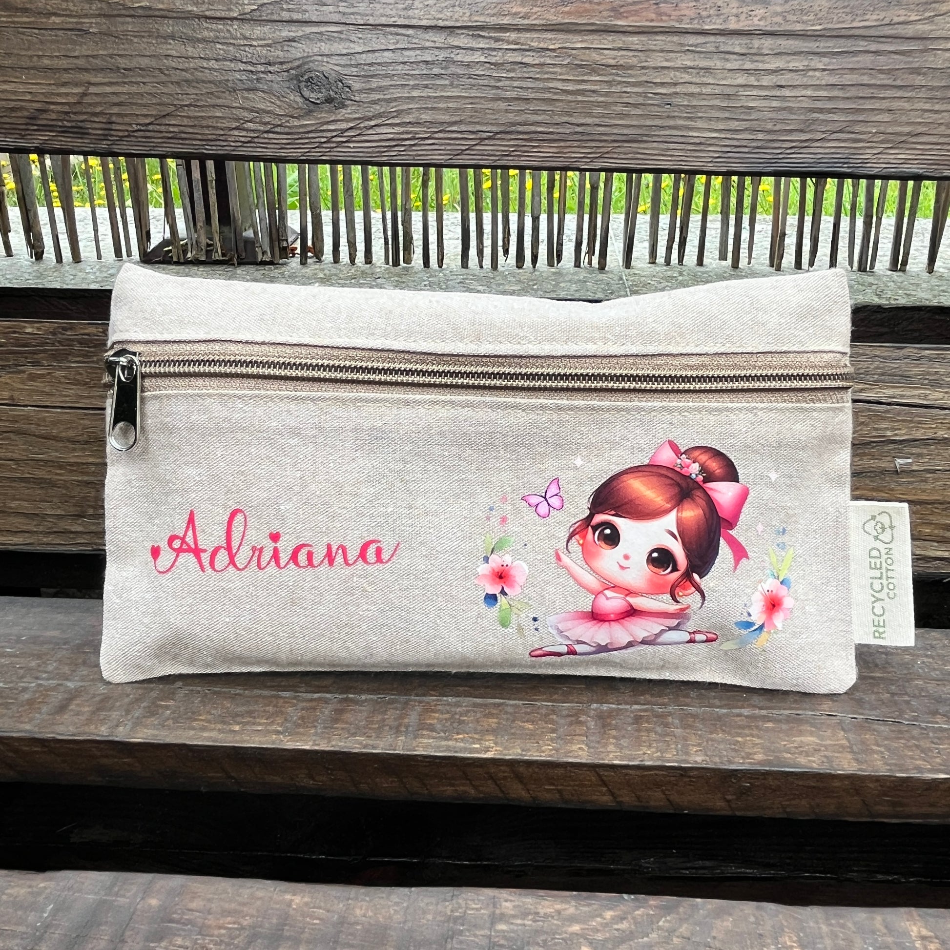 estuche ecológico personalizado con nombre