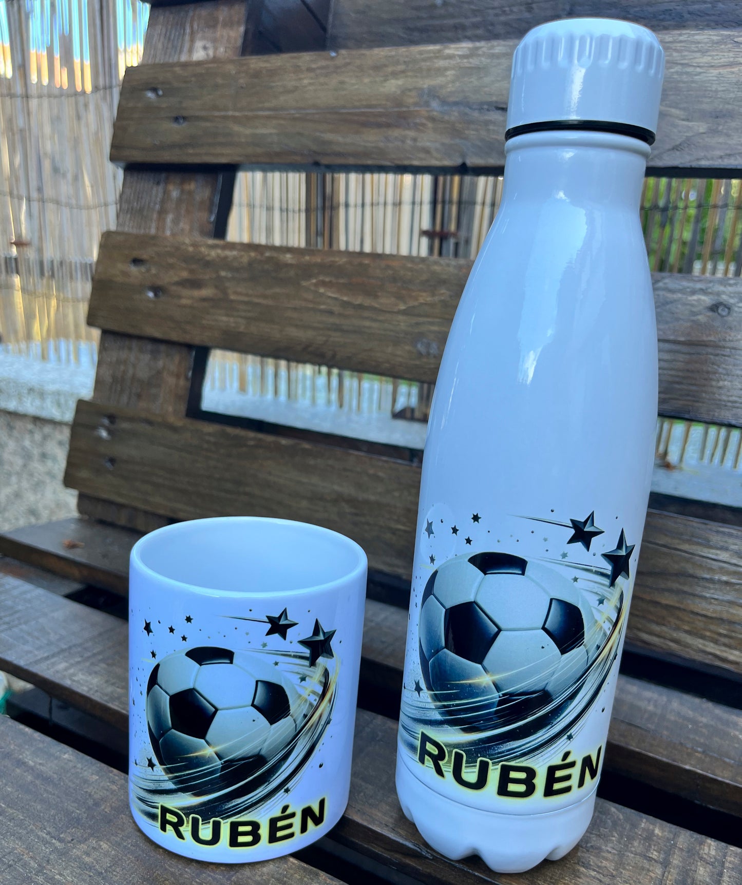 Kit De Botella Inox y Taza Personalizados