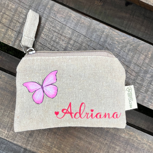 monedero de algodón reciclado personalizado