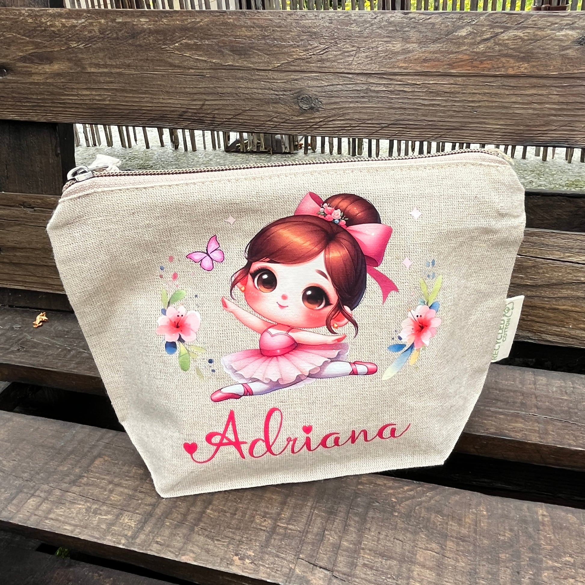 neceser de algodón orgánico personalizado