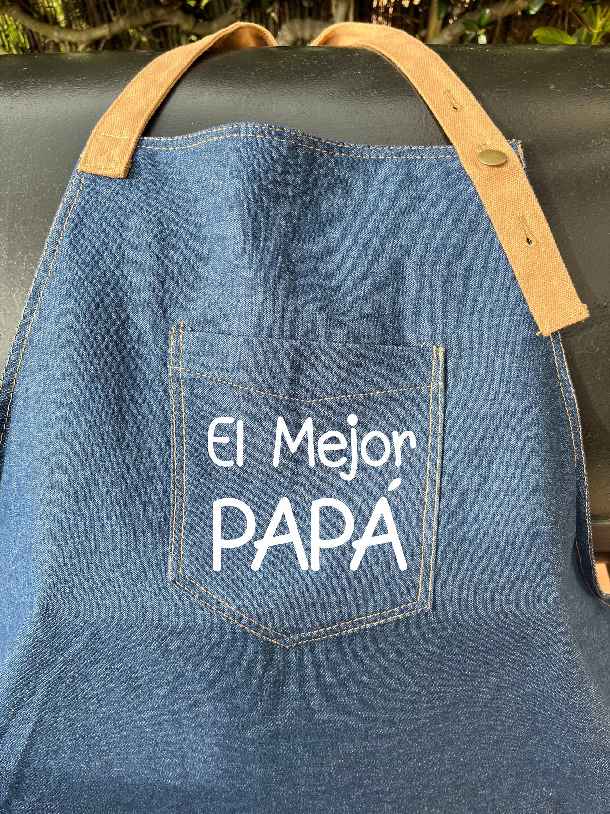 detalle para papá delantal personalizado