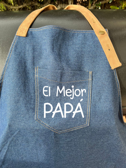 detalle para papá delantal personalizado