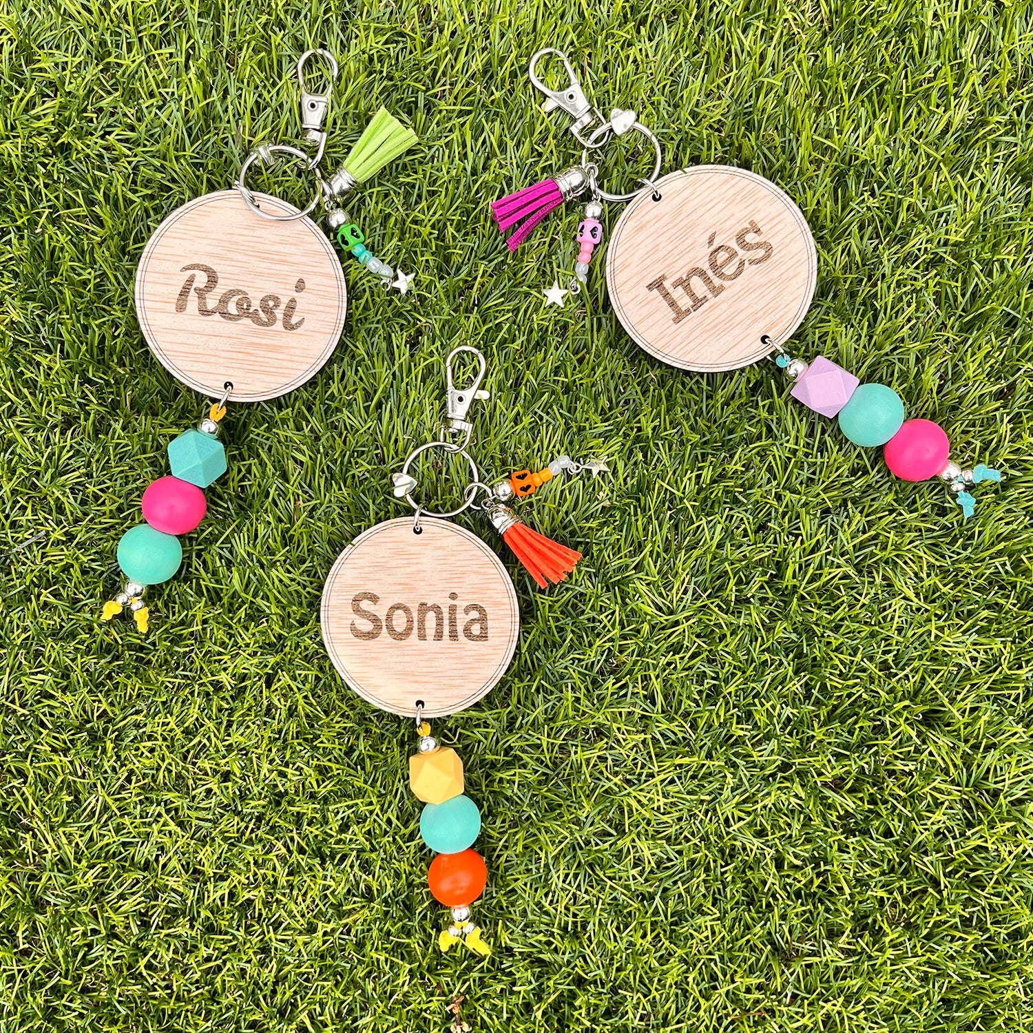 Llavero de madera personalizados de regalos para profesores