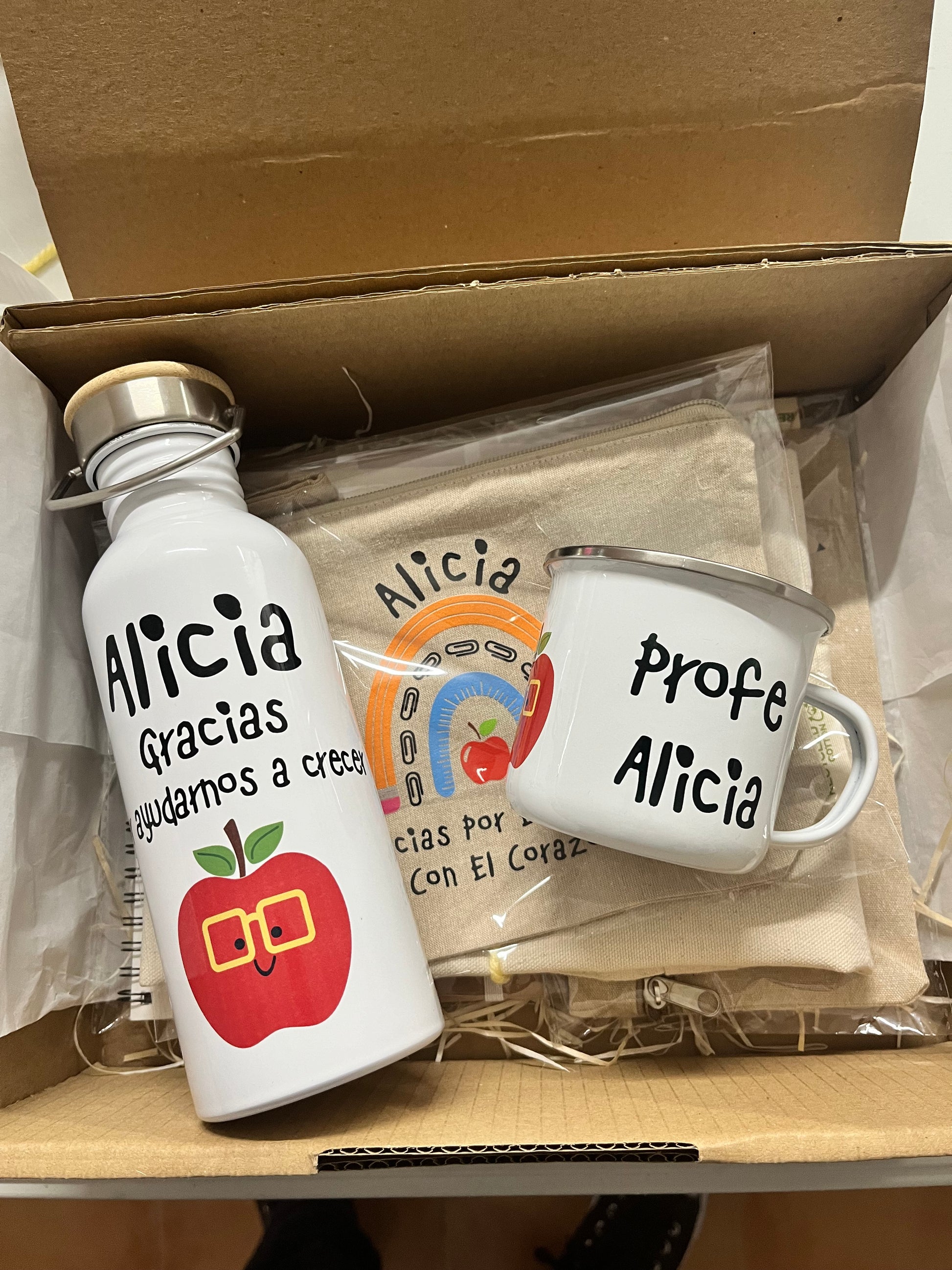 Detalle personalizado para profesor de alumnos