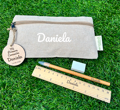material escolar infantil con nombre personalizado