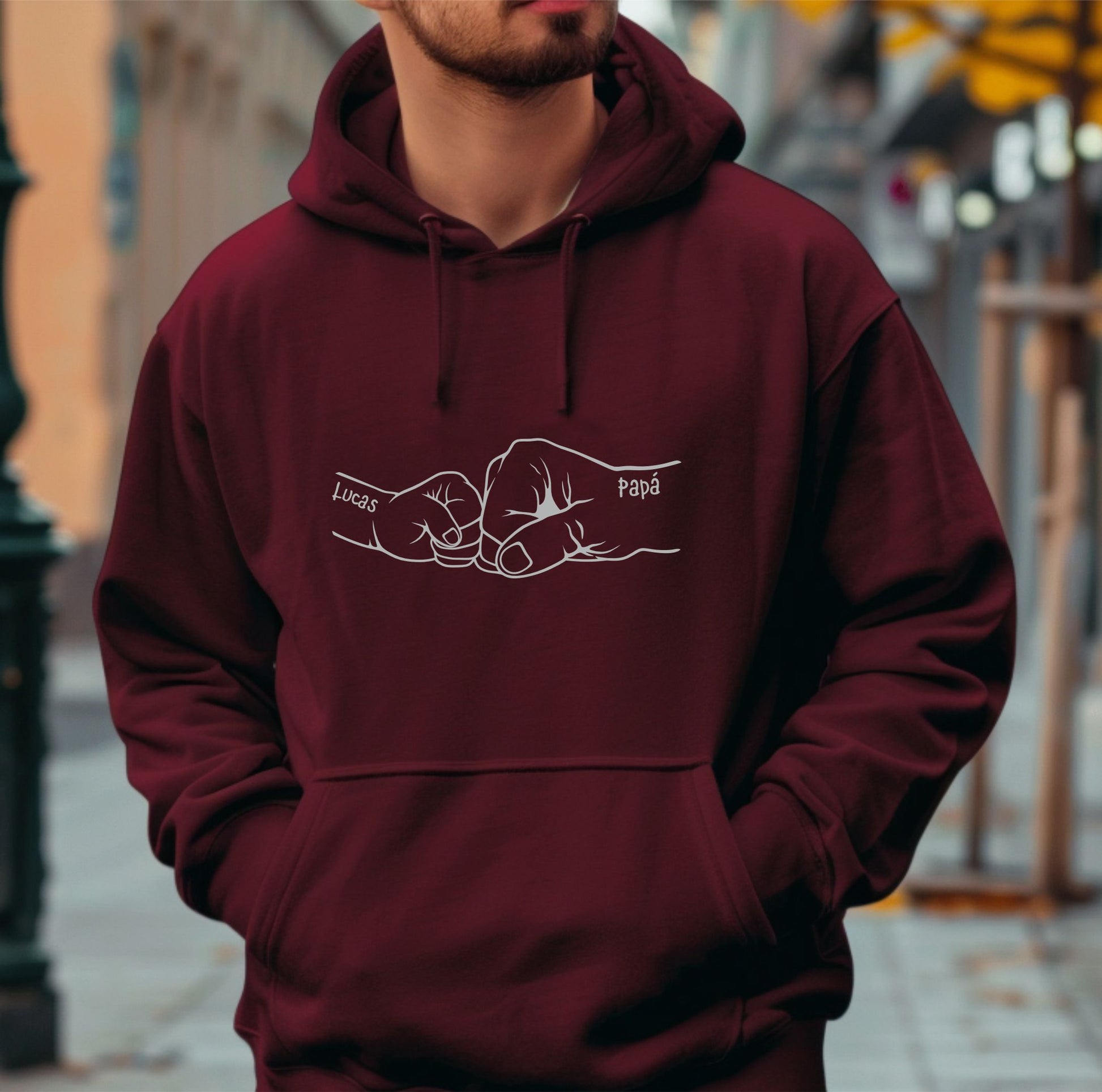 sudadera con capucha personalizada unisex