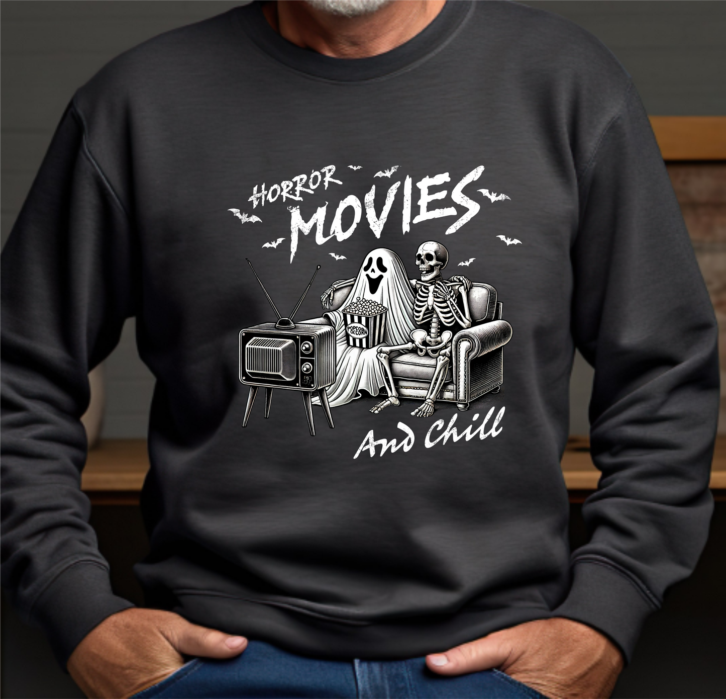 Sudadera halloween hombre tinoprint