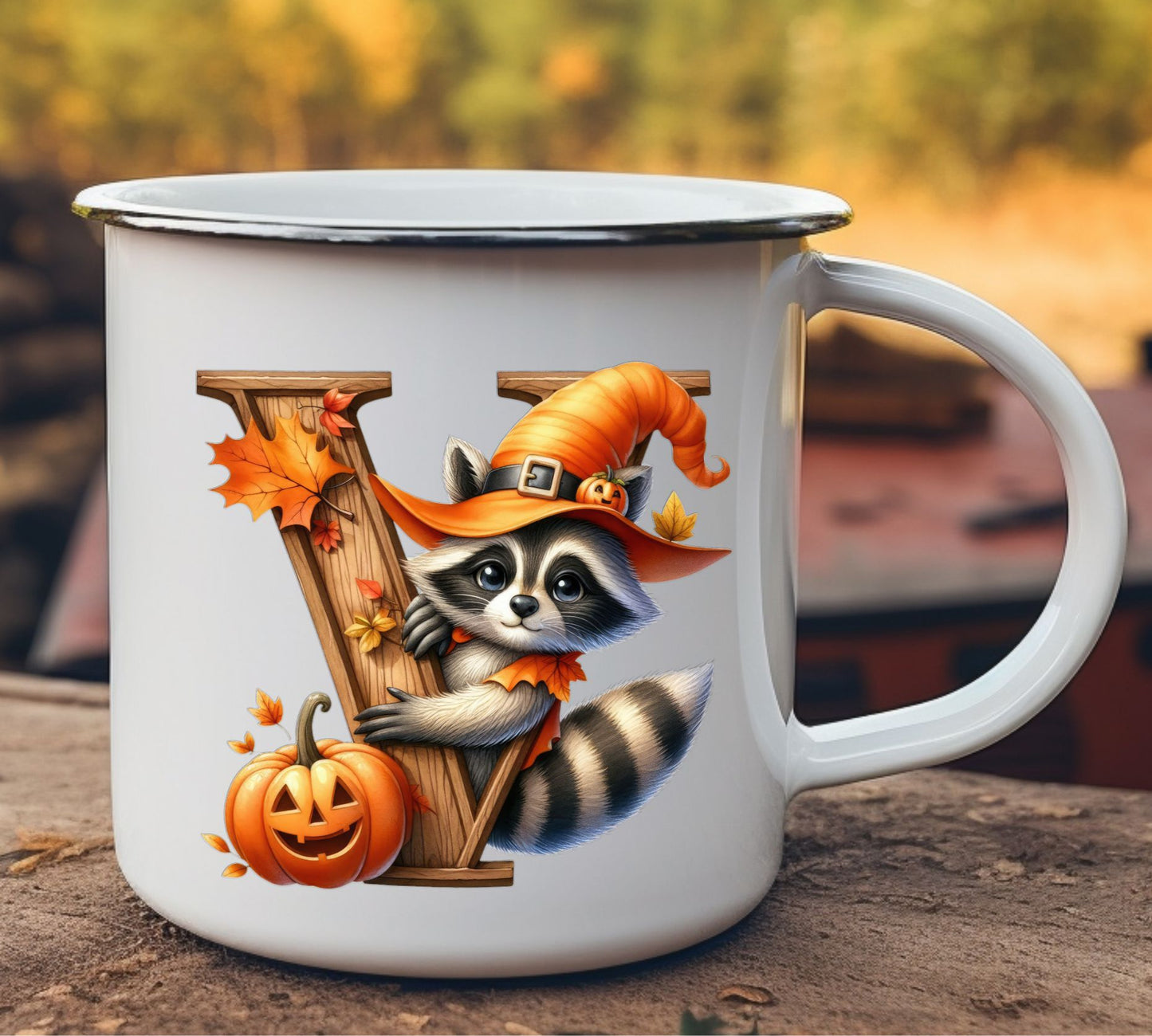 Tasses métalliques de style rétro 300 ml.