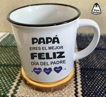 Personalized Mug Vintage Design Father's Day