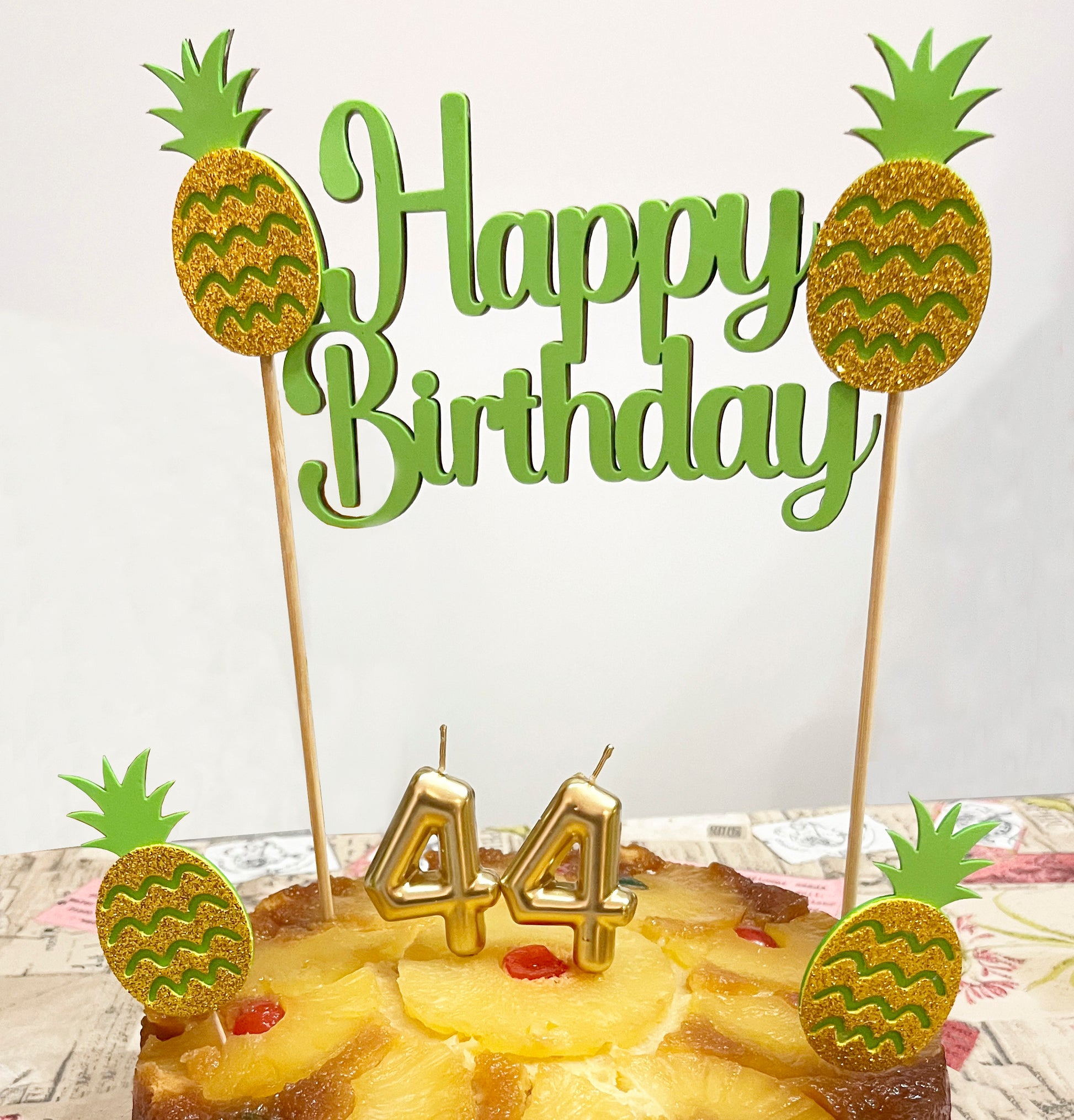 Topper para Tartas Goma Eva Personalizado | TinoPrint