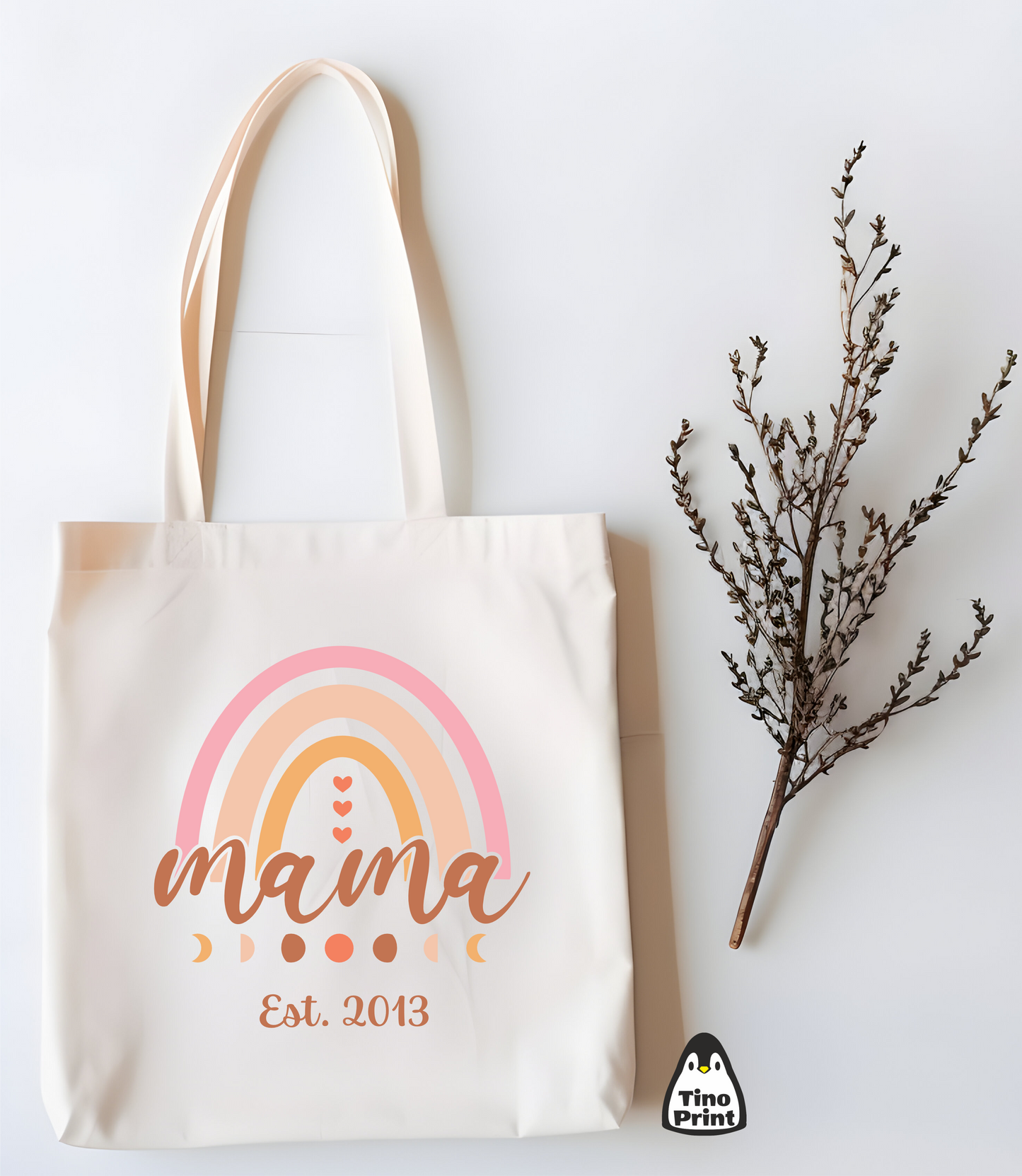 Tote bag ecológica personalizada con impresión de calidad