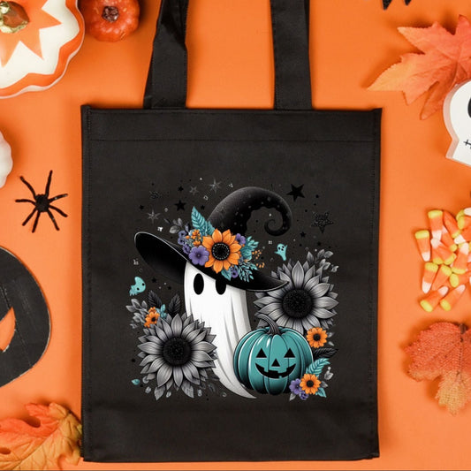 Bolsa tote bag con diseño de halloween