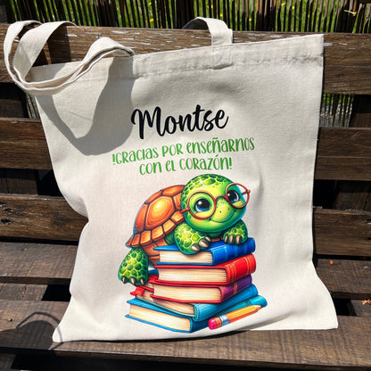 tote bag personalizada para profesora