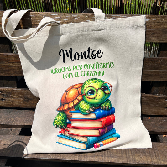 tote bag personalizada para profesora