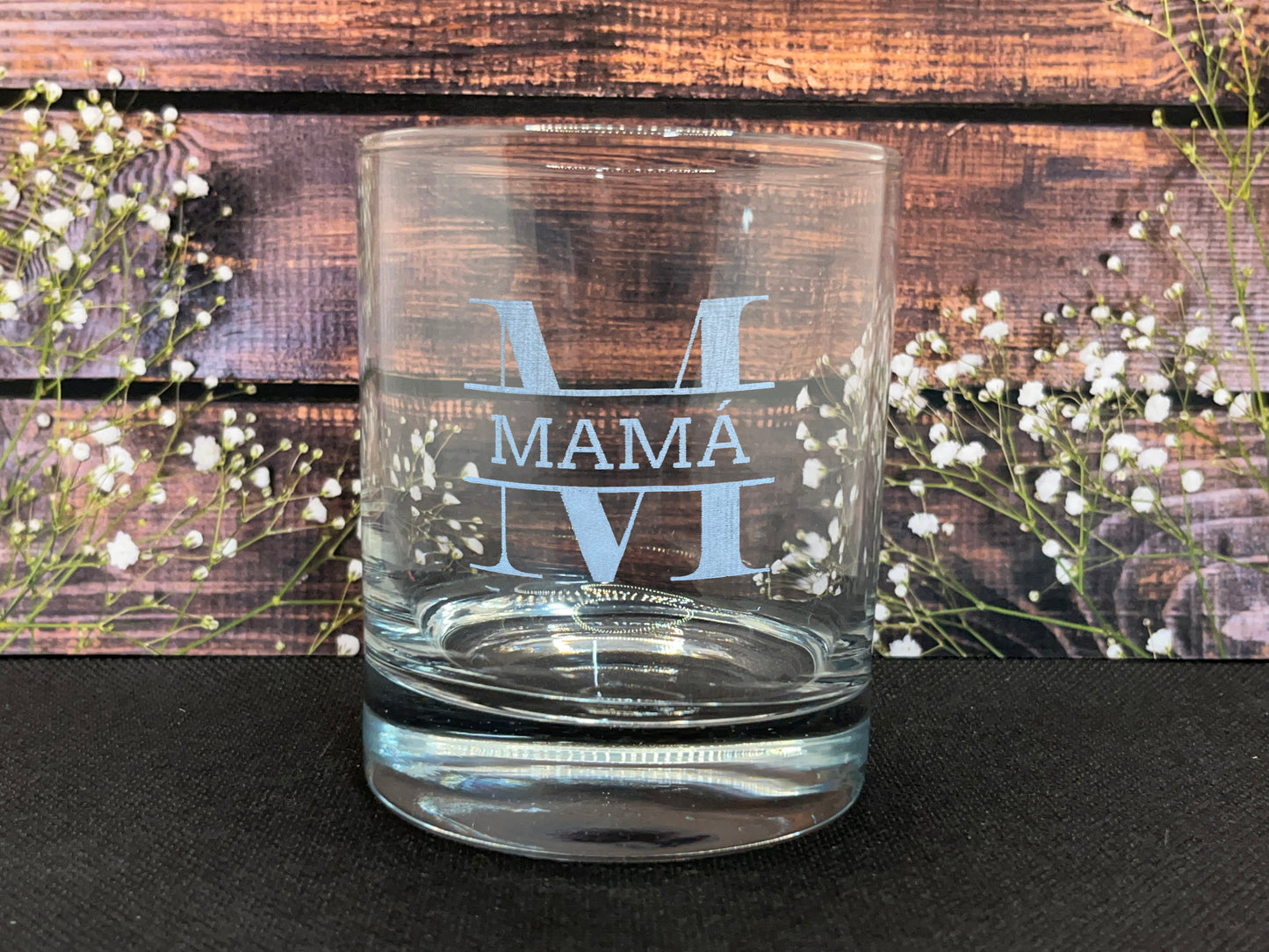 vaso de whisky para mama grabado para regalo